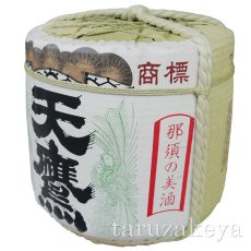 画像3: 飾り樽 天鷹 4斗樽 72Lsize ディスプレイ樽 Japanese sake decorative barrel 樽酒 海外発送 (3)