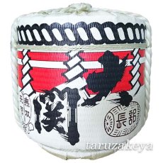 画像1: 飾り樽 大関 1斗樽 18Lsize ディスプレイ樽 Japanese sake decorative barrel 樽酒 海外発送 (1)