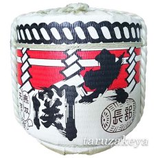 画像1: 飾り樽 大関 4斗樽 72Lsize ディスプレイ樽 Japanese sake decorative barrel 樽酒 海外発送 (1)