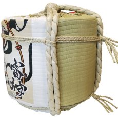 画像4: 飾り樽 雷神 1斗樽 18Lsize ディスプレイ樽 Japanese sake decorative barrel 樽酒 海外発送 (4)