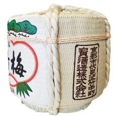 画像3: 飾り樽 松竹梅 2斗樽 36Lsize ディスプレイ樽 Japanese sake decorative barrel 樽酒 海外発送 (3)