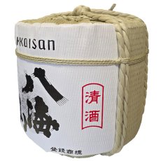 画像2: 飾り樽 八海山 1斗樽 18Lsize ディスプレイ樽 Japanese sake decorative barrel 樽酒 海外発送 (2)